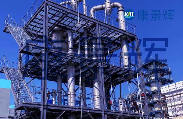處理量1t/h氯化鈉雙效蒸發(fā)器